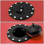8 Gallon Lightweight Red Coat Aluminum Fuel Cell Tank for Race Drift (N/A)