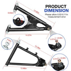 Front Upper & Lower Control Arm for Yamaha Banshee 350 YFZ350 (1987–2006)