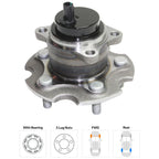Wheel Hubs for Toyota RAV4 (2006–2020) Rear Left & Right with Bearing & Sensor