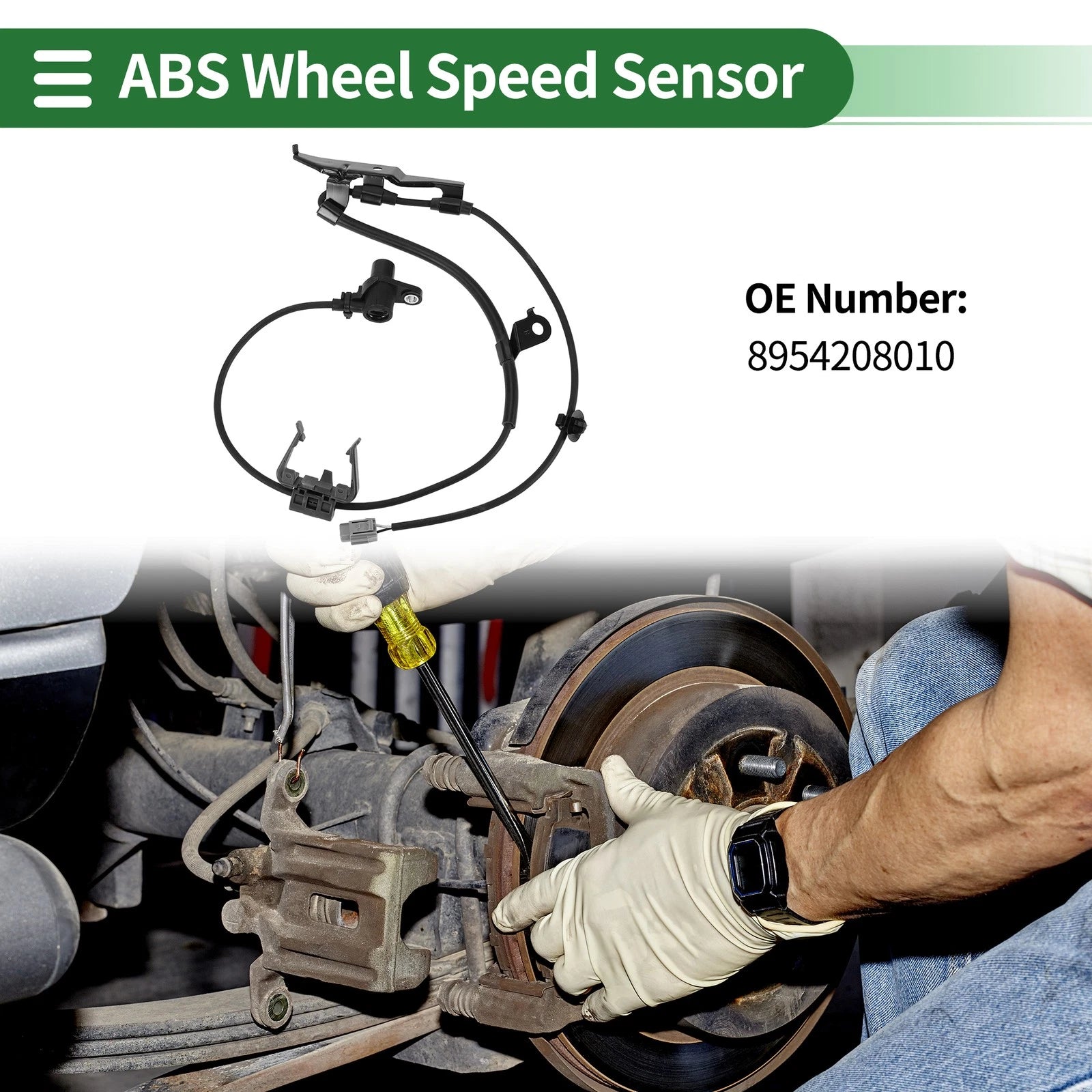 ABS Wheel Speed Sensor No. 8954208010 for Toyota Sienna (2004–2010)
