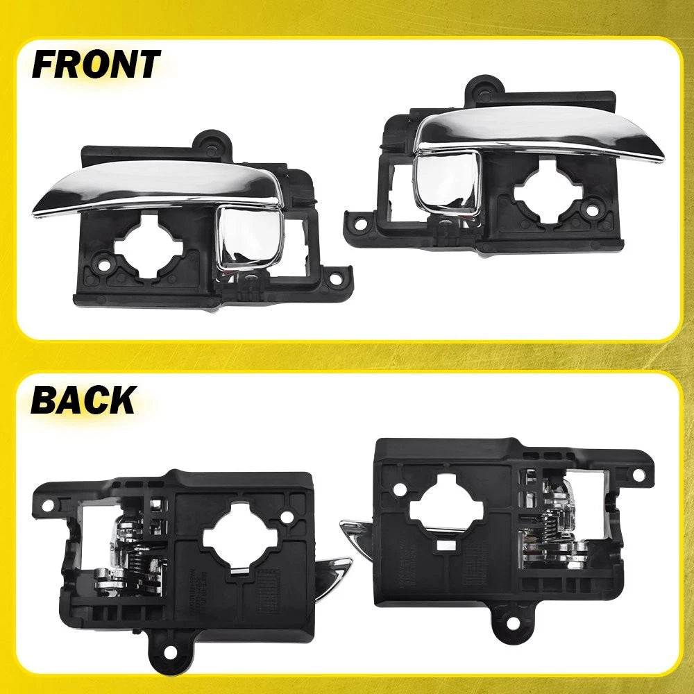 Set of 4 Interior Door Handles for Hyundai Elantra (2007–2010)