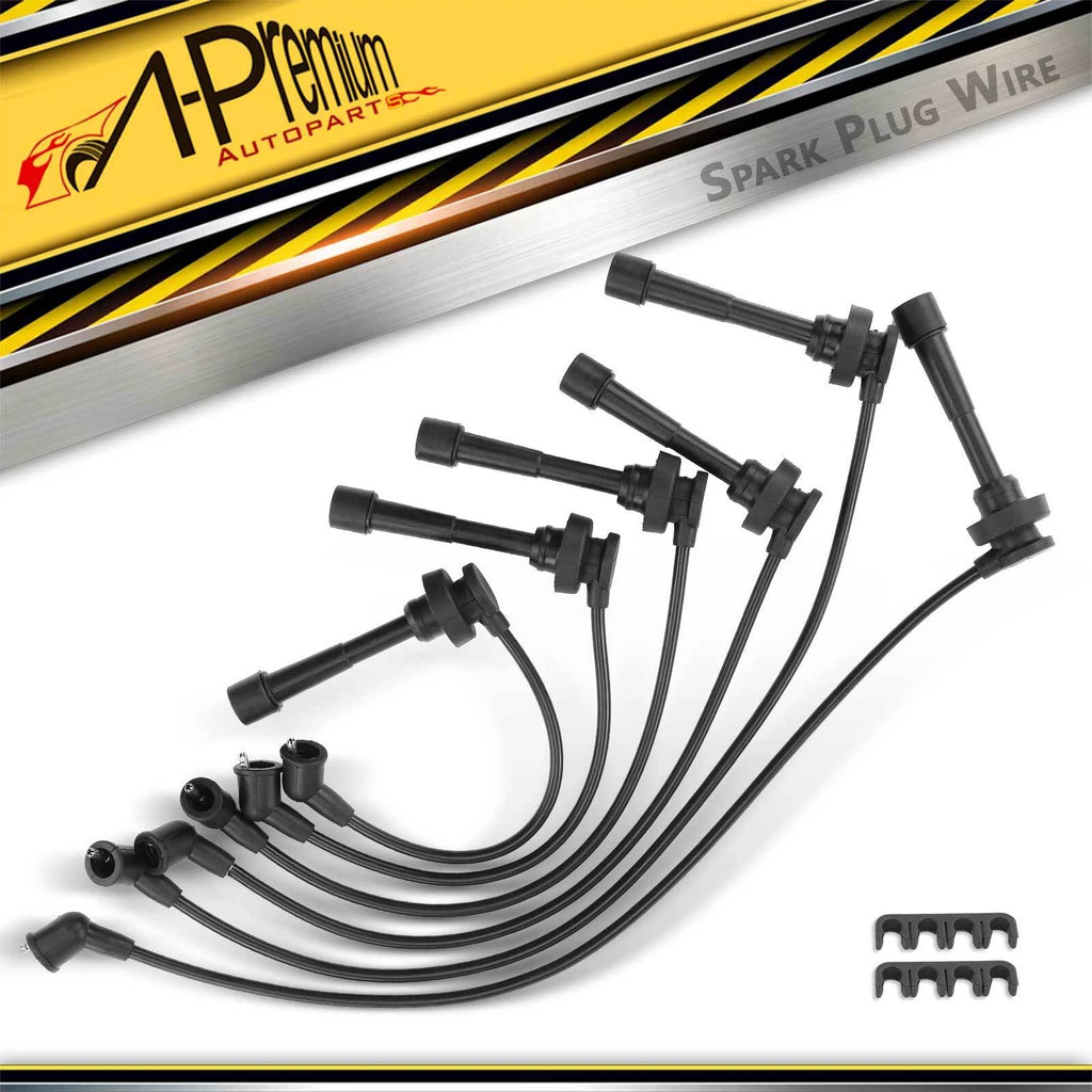 6x Spark Plug Wire Set for Mitsubishi Montero Sport (1997–2008)