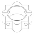 176387C1 Hub for
