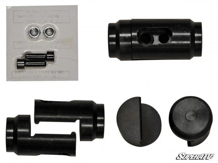 1.5" Weld-In UTV Roll Cage Bung for SuperATV (2015–2023)