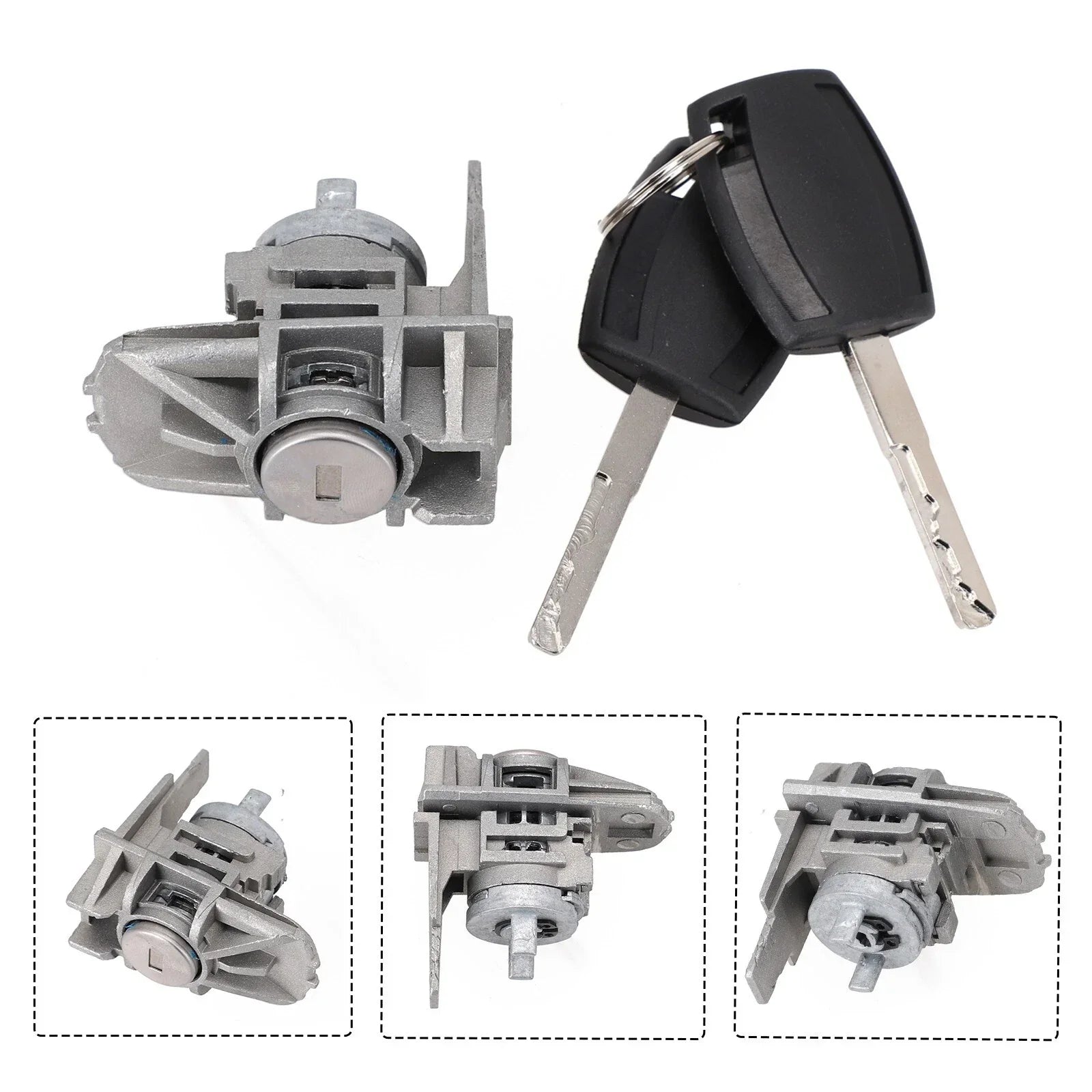 Front Door Lock Cylinder and Key for Ford Focus C Max