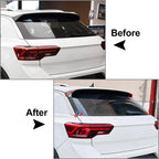 Glossy Black Rear Window Spoiler for VW T-ROC (2017-2024)