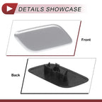 Front Right Washer Nozzle Cover Cap for Subaru Outback (2010–2018) Silver Tone
