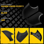 Rearview Mirror Triangle Base Cover for Tesla Model Y (2020–2023) Pair LH+RH