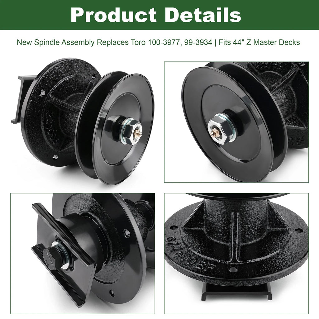 Deck Spindle Assembly for Toro Z Master Z147 Z148 Z150 (2000–2023) 100-3977 99-3934