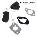 Set of 3 Carburetor Gaskets for Garden Carburetor