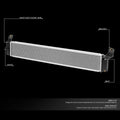Aluminum Radiator for Toyota Camry Lexus ES300H Hybrid (2012–2018) 2AR-FXE 13300