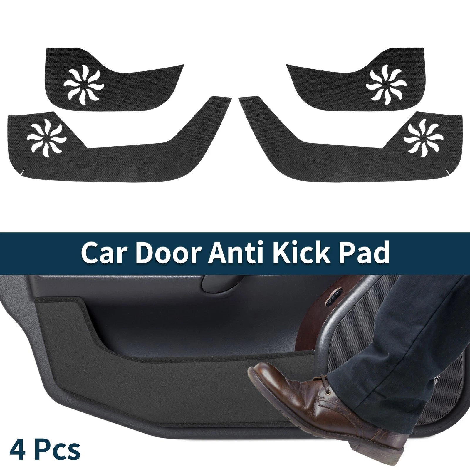 Leather Anti Kick Pad Sticker for Mazda CX-8 (2017–2023) KG2P KG5P