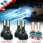 Ice Blue LED Headlight Bulbs for Honda Civic (2006–2015)