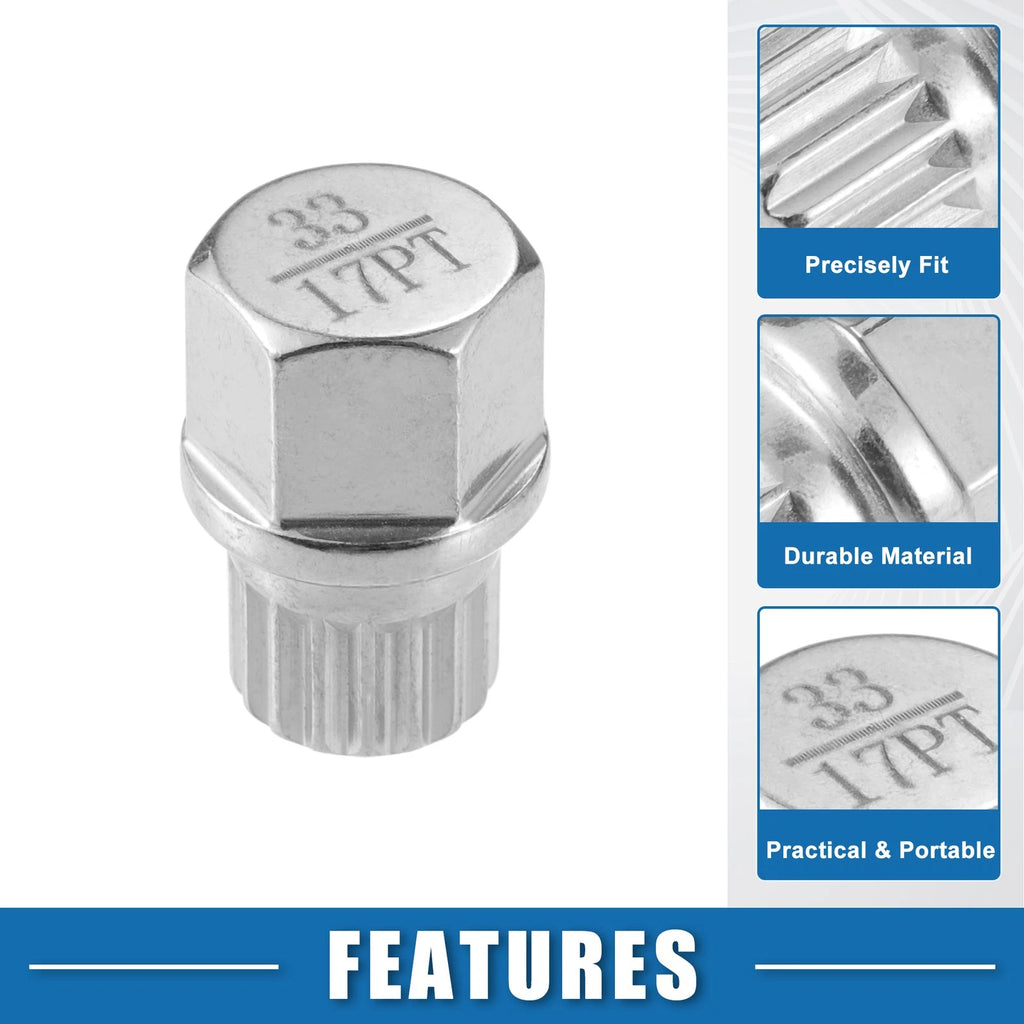 Wheel Screw Lock Lug Nut Kit for BMW (33/17PT)