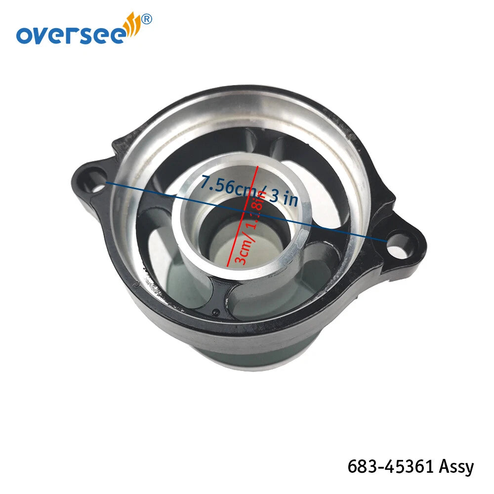 Lower Casing Cap with Bearing Assy 683-45361-01 for Yamaha 9.9HP 15HP