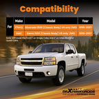 2" Front Drop Coil Springs for Chevy Silverado GMC Sierra 1500 2WD (1999–2007)