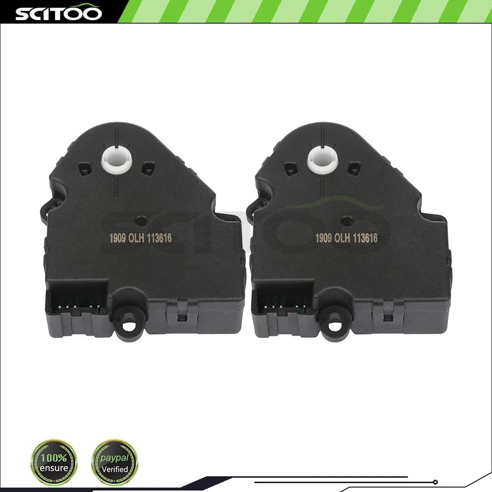 2X HVAC Vent Door Actuator for Chevy Blazer GMC Suburban C1500 C2500 (1992–1994)
