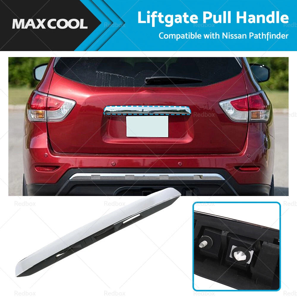 Chrome Rear Liftgate Handle for Nissan Pathfinder SL (2013–2020) 90810-9PG0A