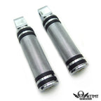 Diamond Chrome Footpegs for Yamaha Road Star Warrior (2002–2009)