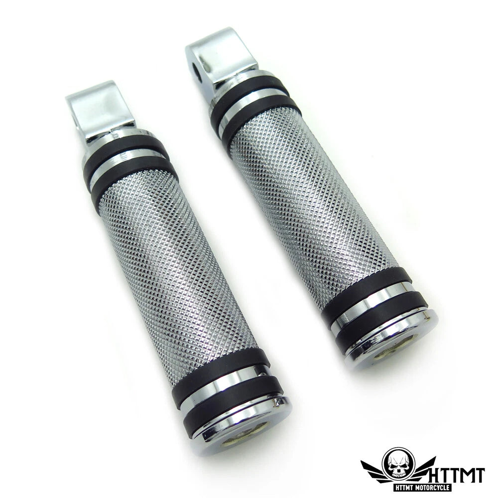 Diamond Chrome Footpegs for Yamaha Road Star Warrior (2002–2009)