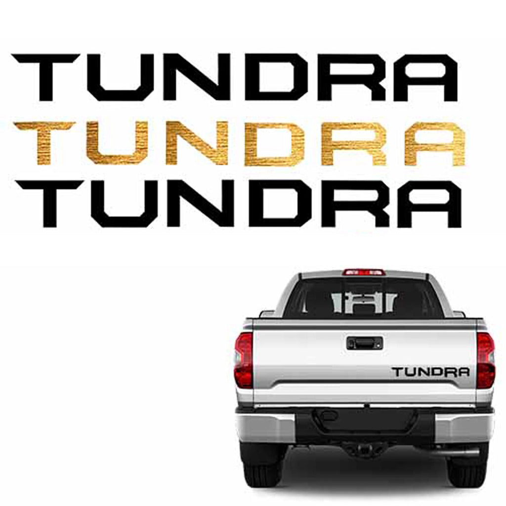 Tailgate Letters Sticker for Toyota Tundra (2014–2019)