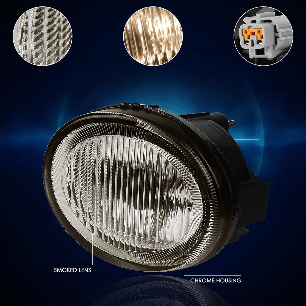 Direct Replacement Headlight for Mazda 626 (1998–1999) Smoked Lens