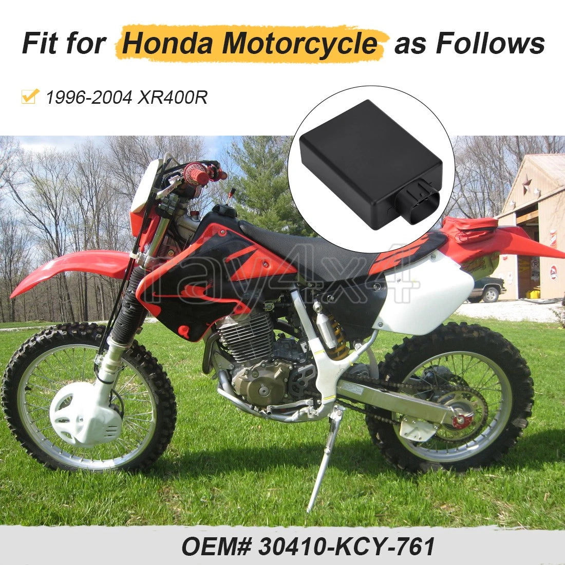 ECU CDI Ignition Control Unit for Honda XR400R XR 400 (1996–2004)