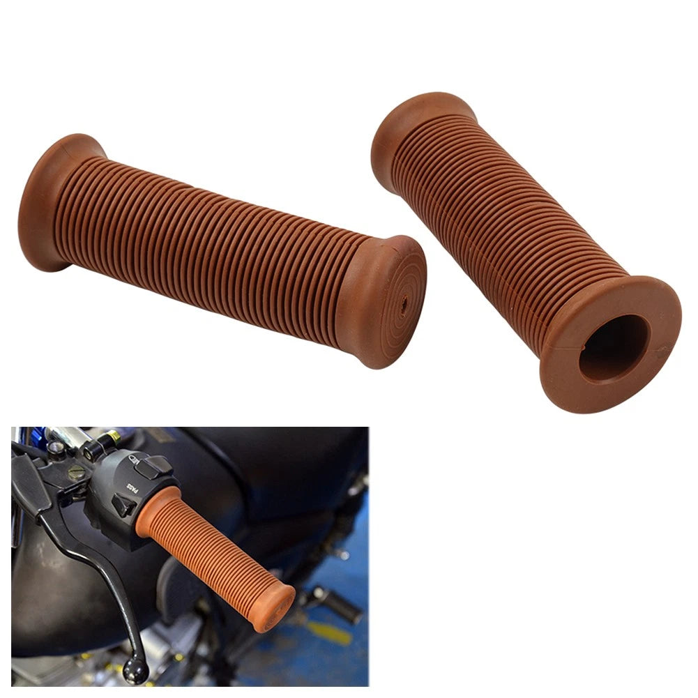 Pair 7/8" 22MM Universal Handlebar Grips for Motor Scooter/Bicycle