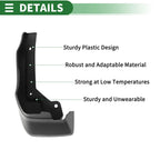 Mud Flaps Splash Guards Set of 4 for Honda Elysion (2016–2019)