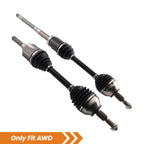 2pcs Front CV Axle Shaft for Ford Escape (2013–2019) Lincoln MKZ (2013)