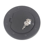 Locking Fuel Filler Cap with Key for Jeep Wrangler (2007-2017)