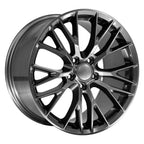 19 Inch Gunmetal Rear Wheel Replacement for 2005–2013 Chevy Corvette