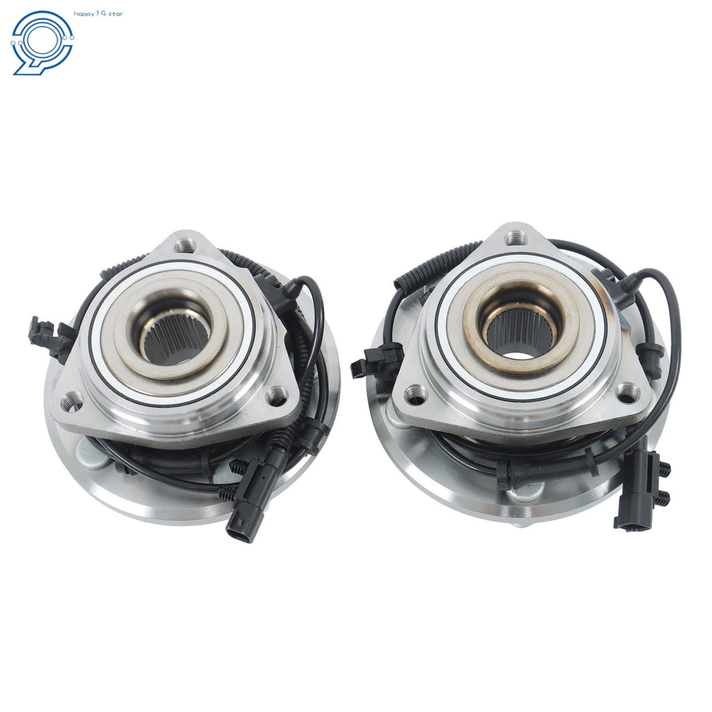 2 Front Wheel Bearing Hub Assembly for Jeep Wrangler (2007-2016)