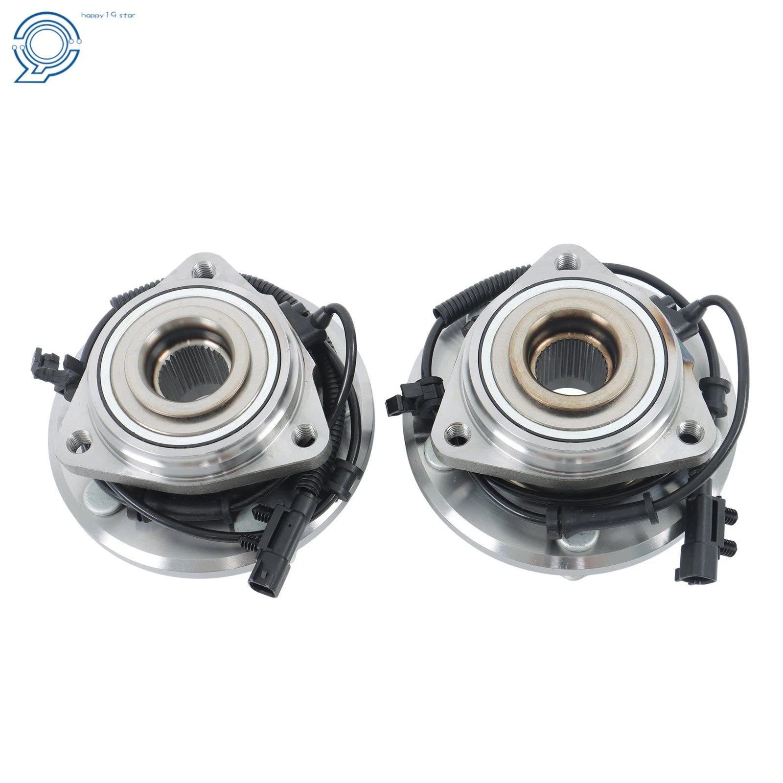 2 Front Wheel Bearing Hub Assembly for Jeep Wrangler (2007-2016)