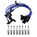 NGK 7mm Wire Set & Denso Spark Plug Kit for Yukon P3500 (1992–1999)