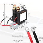 200A Wireless Battery Disconnect Switch with 4 AWG Cables