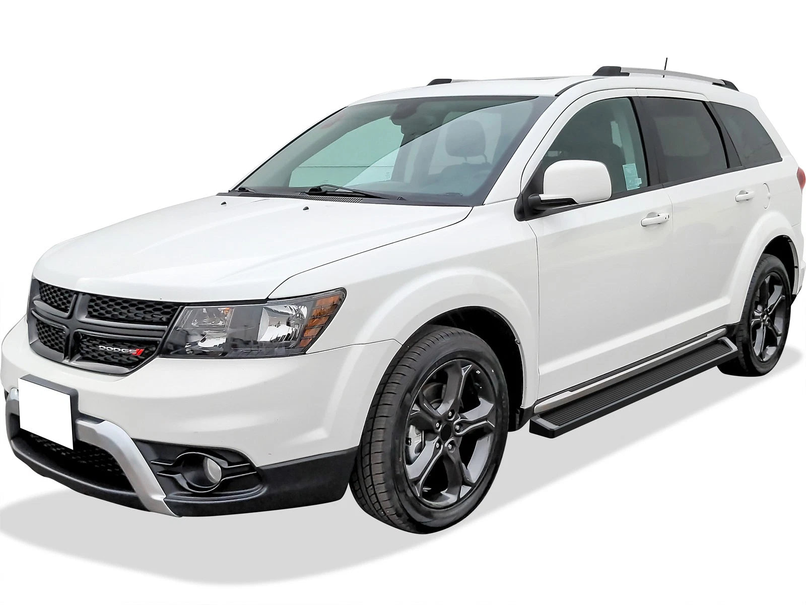 iBoard Black Running Boards for Dodge Journey (2009-2020)