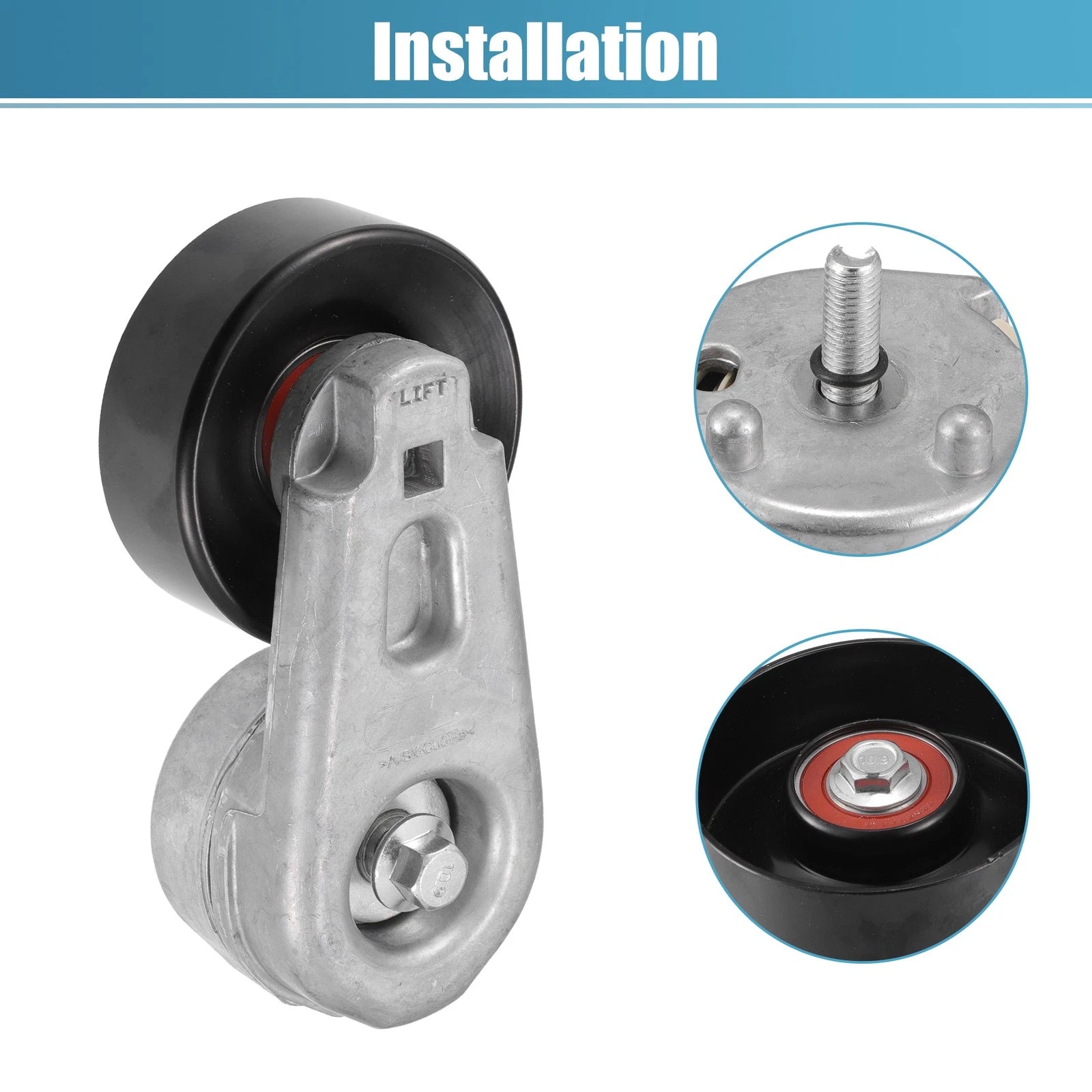 Belt Tensioner Pulley Assembly No. 7C3Z6B209B for Ford F-250 Super Duty (2008–2010)