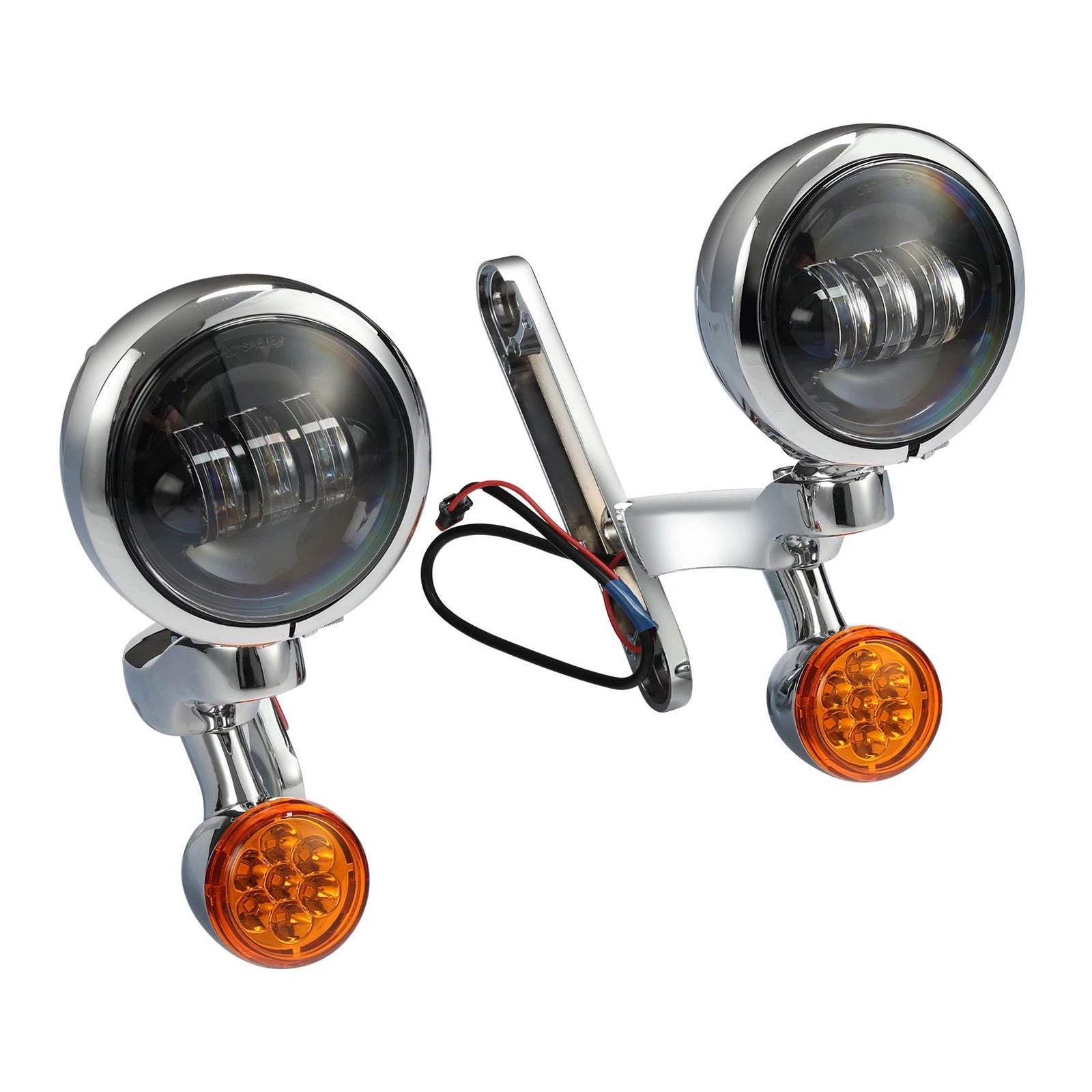 4.5" Auxiliary Fog Light Bracket for Harley Electra Glide (2007–2023)