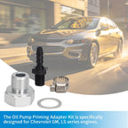 Oil Pump Priming Adapter Kit for Chevy GM LS Engines (LS1, LS2, LS3, LSX)
