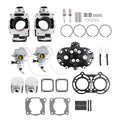 Carburetor Carb Cylinder Head Piston Gasket Kit for Yamaha Banshee 350 1987-2006
