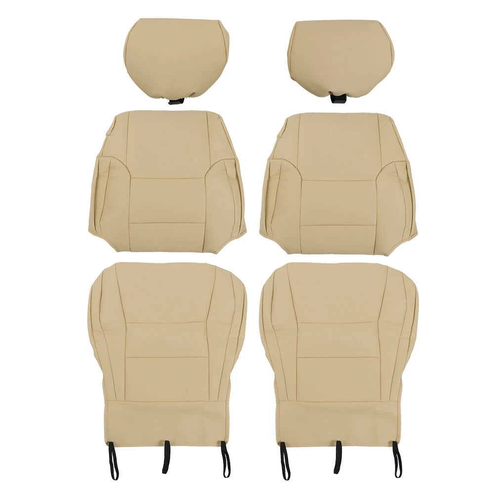 Set of 2 Front Replacement Seat Covers for Toyota 4Runner (1996–2002) Tan