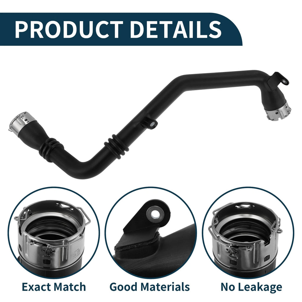 Radiator Hose for Nissan Juke (2010–2019) No. 144601KB2D Rubber Intercooler Pipe