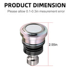 Set of 4 Upper Lower Front Ball Joints for Polaris RZR XP 1000 / Turbo / S / 4 / RS1
