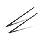Set of 2 Window Scraper Seal Belt Weatherstrip for Honda Civic Coupe (2013–2014)