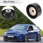 Drive Belt Idler Pulley for Ford Transit (2006–2014) No. 6C1Q6C344AB Black