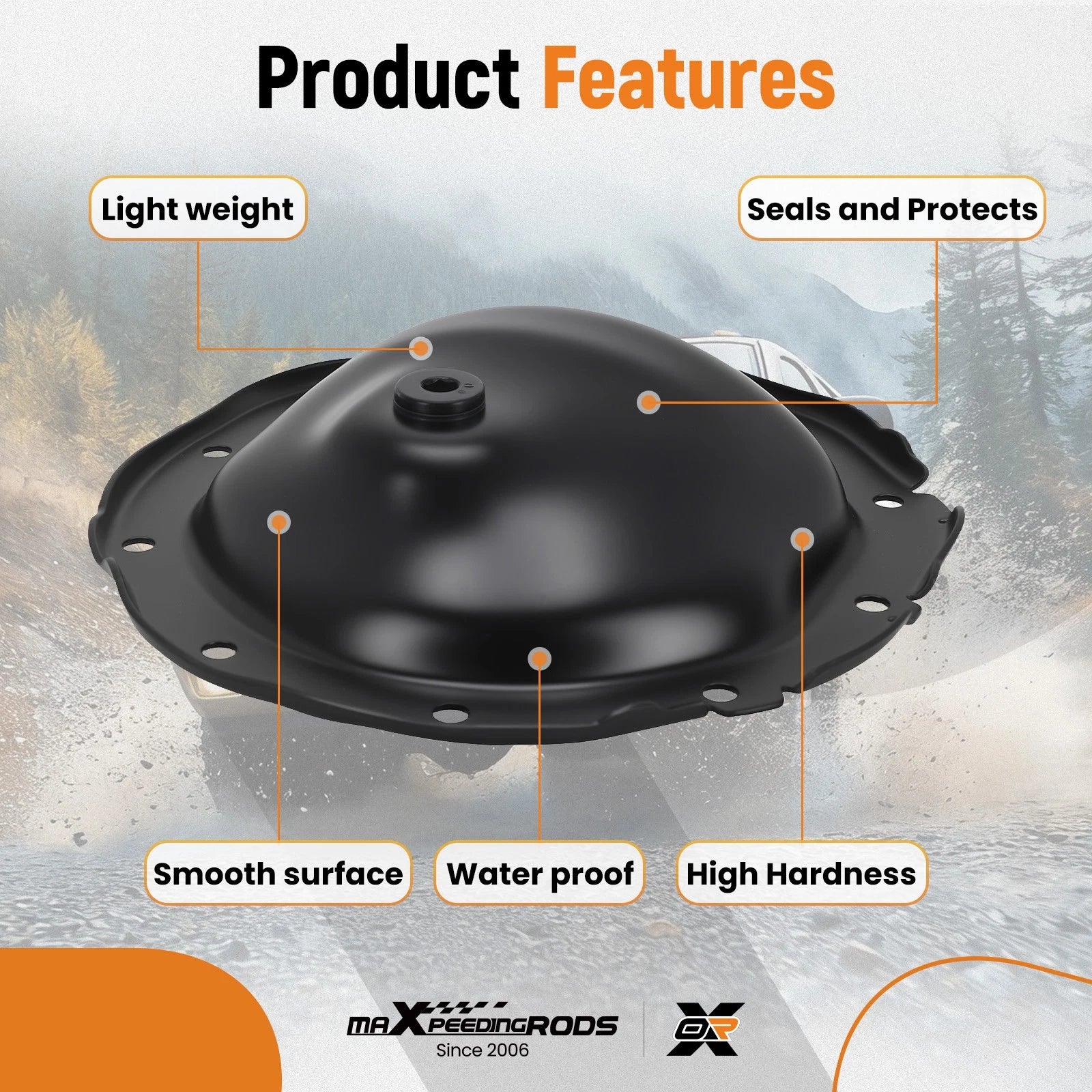 10-Bolt Differential Cover for Silverado/Sierra 1500 (2007–2013) 697706 12269697