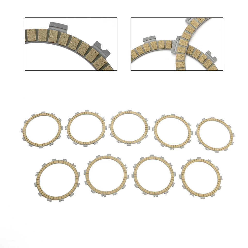 Clutch Friction Plate Kit for Kawasaki ZR900 Z900 (2017–2024) ZR1000 Z1000 (2016–2023)