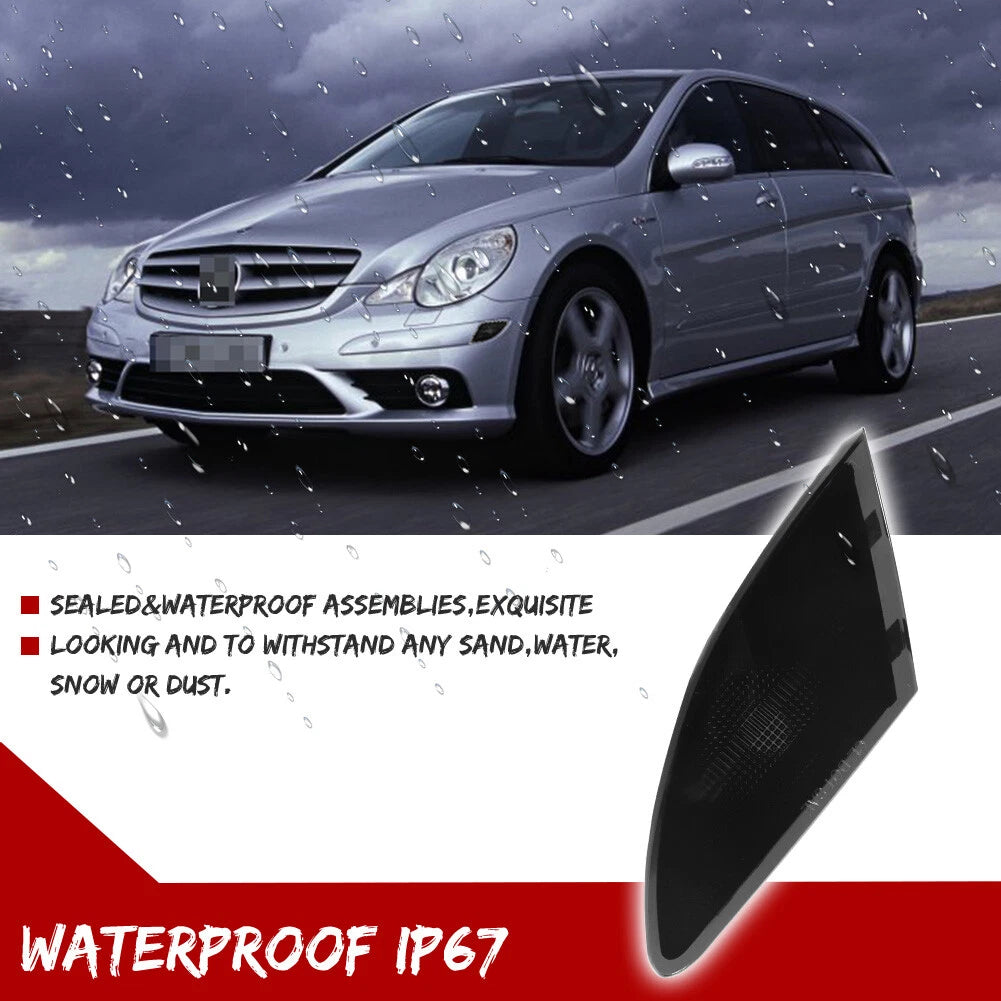 Smoke Side Marker Lights for Mercedes W251 R63 AMG R320 R350 R500