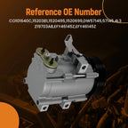 AC Compressor w/Clutch for Ford Contour 2.5L (1995–2000) 1520381 6-Groove